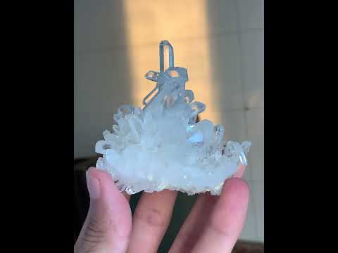 Quartz Cluster with Transparency