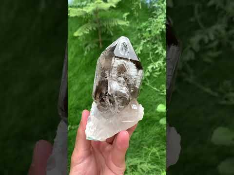 Smokey Elestial Window Quartz Matrix