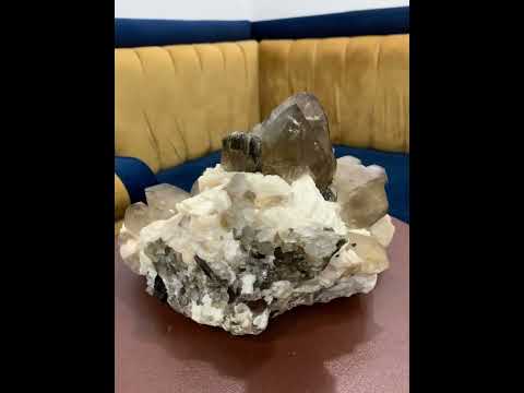 Large Cabinet Museum Level Specimen of Smoky Quartz