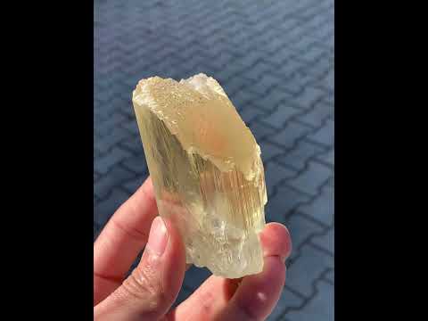 Double Terminated Triphane Crystal