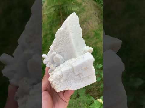 Twinned Microcline Feldspar Crystals