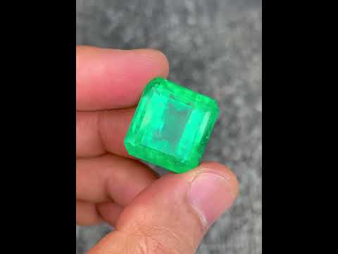 33.76 carats Guild Certified Emerald
