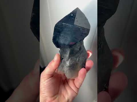 Blue Quartz Crystal Scepter