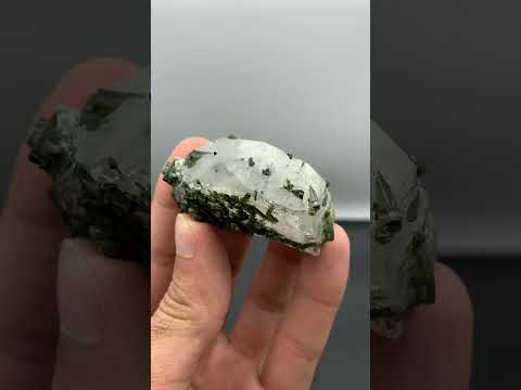 Combination of Tabular Morganite with Mint-Green Tourmaline Crystals from Afghanistan