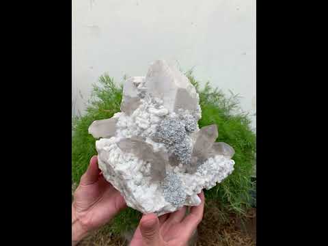 Microcline with Mica and Smoky Quartz