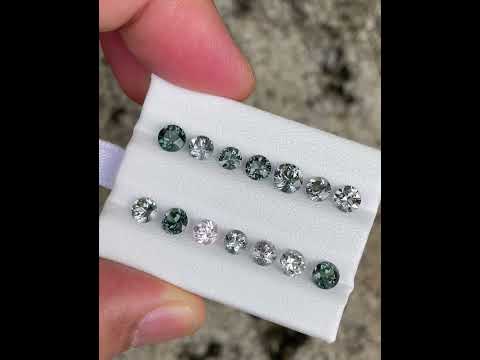 5.51 carats 14 Piece Spinel Gems Lot Round Cut from Burma