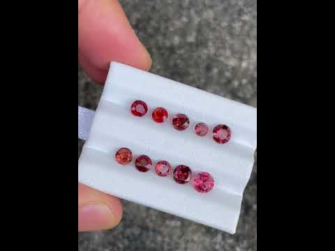 3.89 carats 10 Piece Spinel Gems Lot