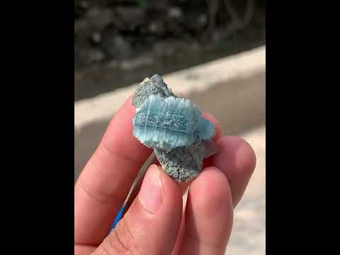 Embrace of Rare Alkali Rich Caesium Bearing Vorobyevite on Matrix from Afghanistan