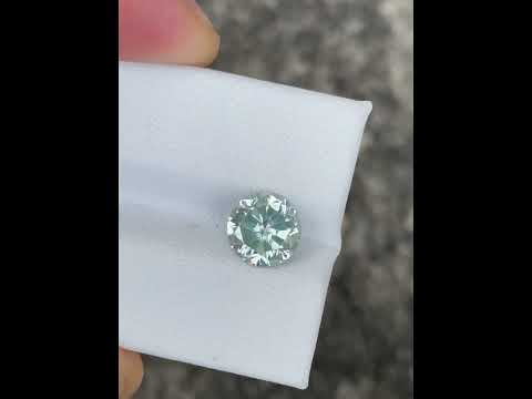 2.20 Carats Round Lab Grown Moissanite