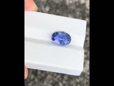 6.05 Carats No Heat Fine Blue Sapphire