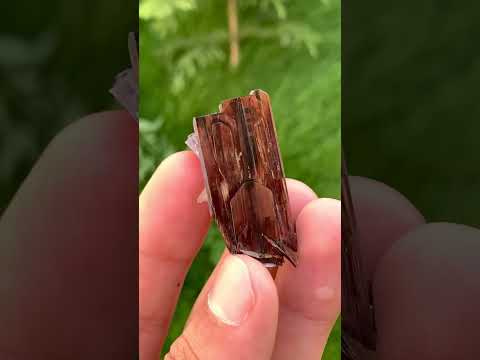 Brookite Crystals On Quartz Specimen