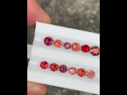4.78 carats 12 Piece Spinel Gems Lot