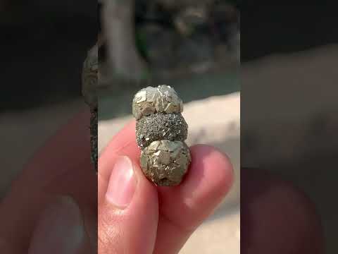 Artistic formation of Pyrite and Marcasite with golden color from Pakistan