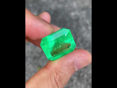 36.32 carats Guild Certified Emerald
