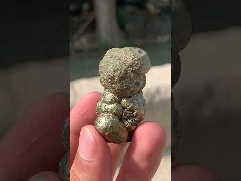 combination of Pyrite with Marcasite with metallic golden texture from Pakistan