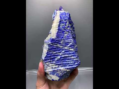 Rare Afghanite Crystals on Calcite