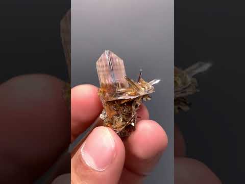 Brookite Crystals With Transparency