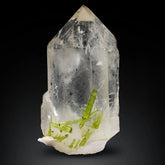 Tourmaline Crystals on Smoky Quartz