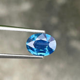 Soft Blue Sapphire 1.45 Carats Oval Cut