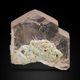 Double Terminated Morganite with Albite