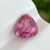 Exceptional Reddish Pink Tourmaline 2.60 carats Trilliant Cut Loose Afghani Gemstone