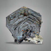 Gorgeous Hematite rosé crystals with Siderite on Albite from Skardu, Pakistan