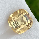 Superior quality Brazilian Natural Citrine 6.60 carats Cushion Cut Loose gemstone