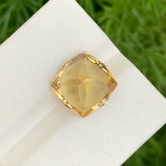 Citrine 10.55 Carats Custom Precision Cut