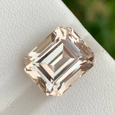 Flawless Imperial Topaz 11.40 carats Emerald Cut Loose Natural Pakistani Gemstone