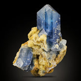 New Find Celestite with Calcite Matrix