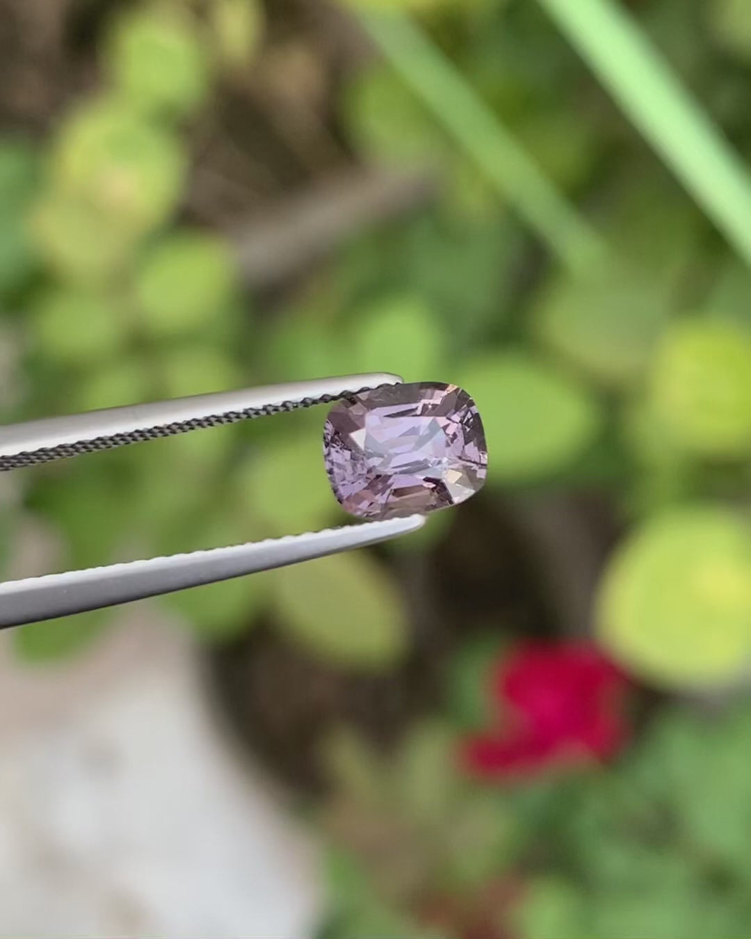 Spectacular Grayish Pink Spinel Gemstone