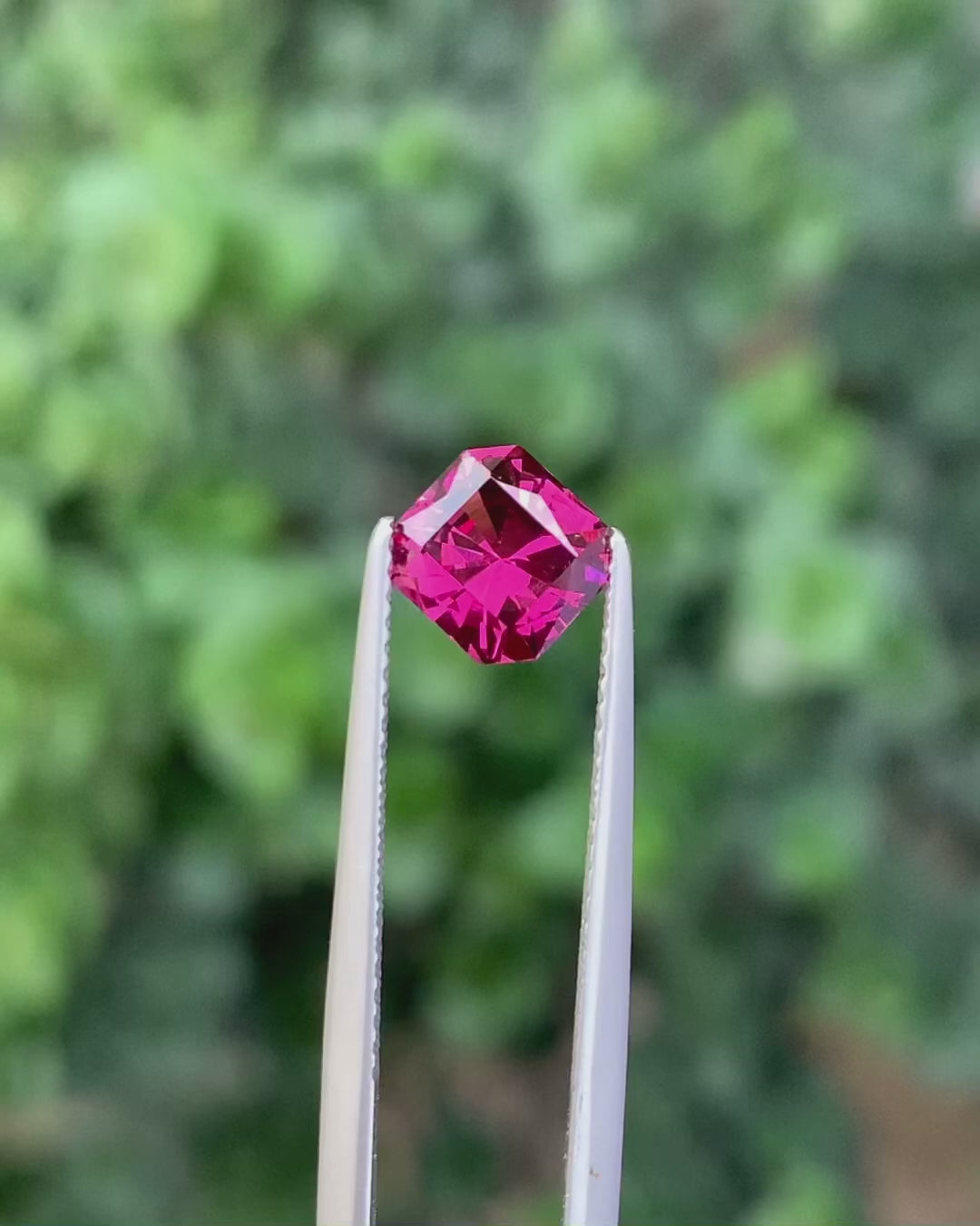Incredible Hot Pink Garnet Gemstone