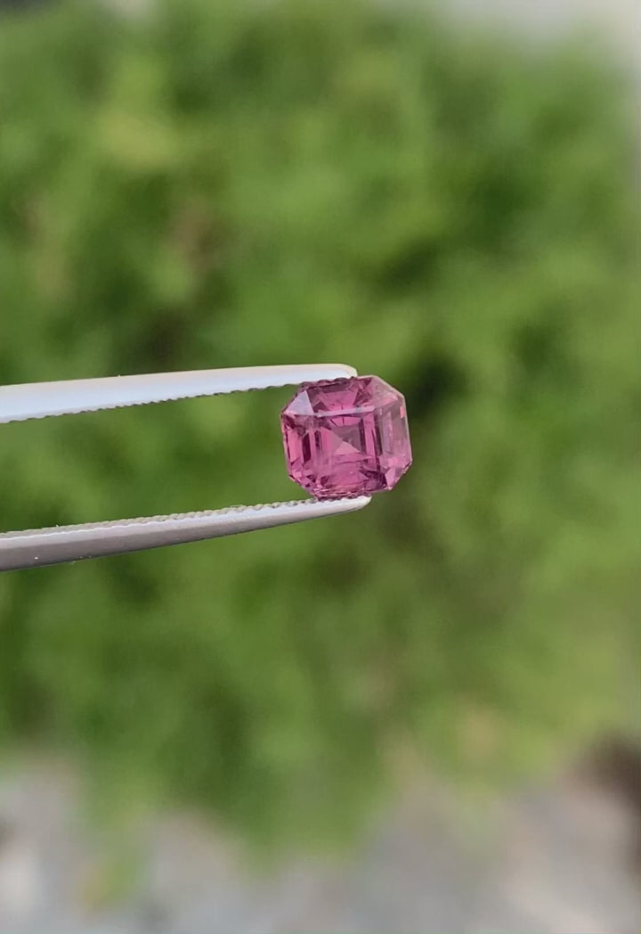 Natural Purple Cut Spinel Gem