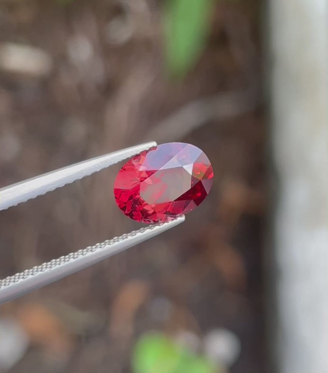 Beautiful Brownish Red Spinel Gemstone
