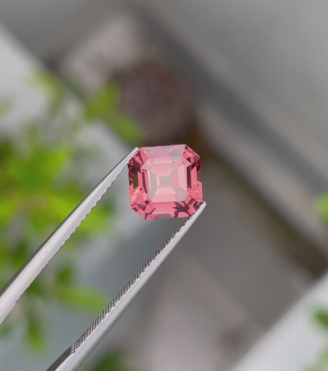 Pinkish Peach Color Natural Spinel Gemstone