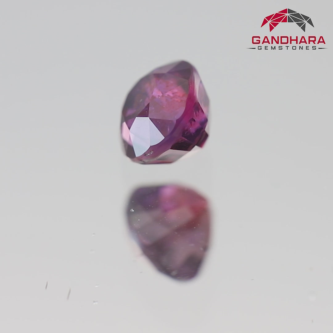 Lustrous Natural Ruby from Mozambique