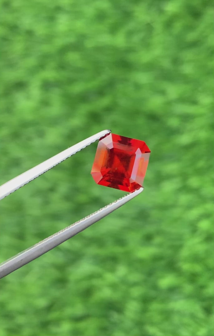 Incredible Orange Hessonite Garnet Gemstone