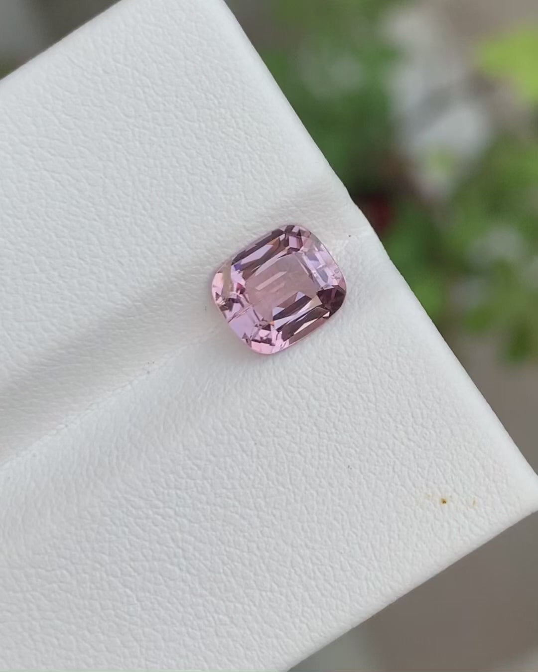 Excellent Bright Pink Cut Spinel Gemstone