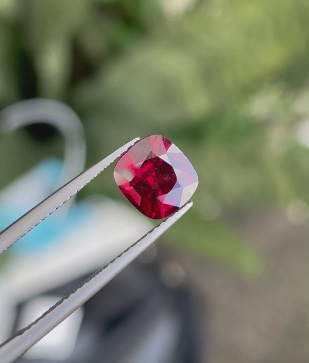 Beautiful Red Spinel Gemstone
