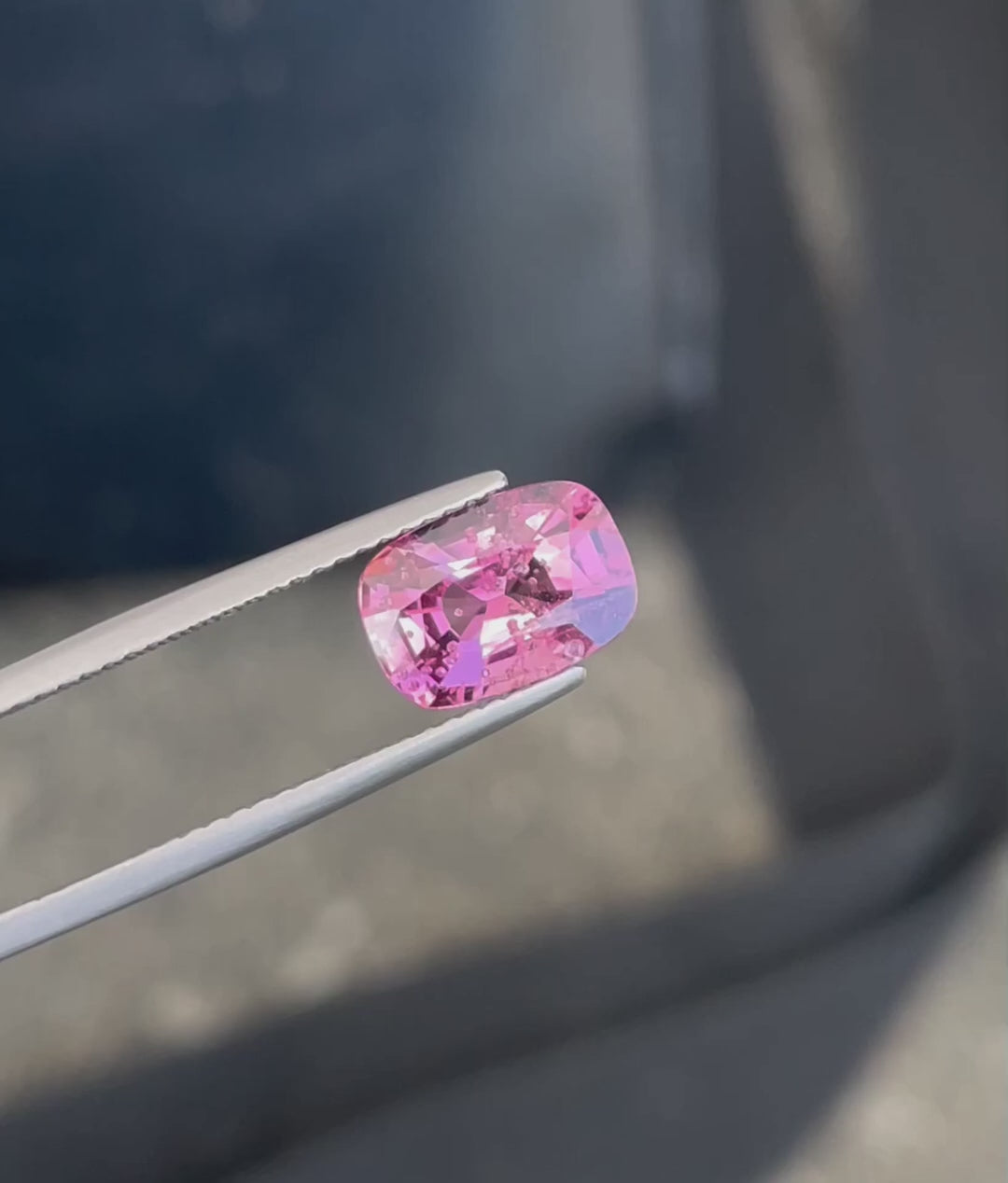 Hot Pink Sakura Spinel Loose Stone