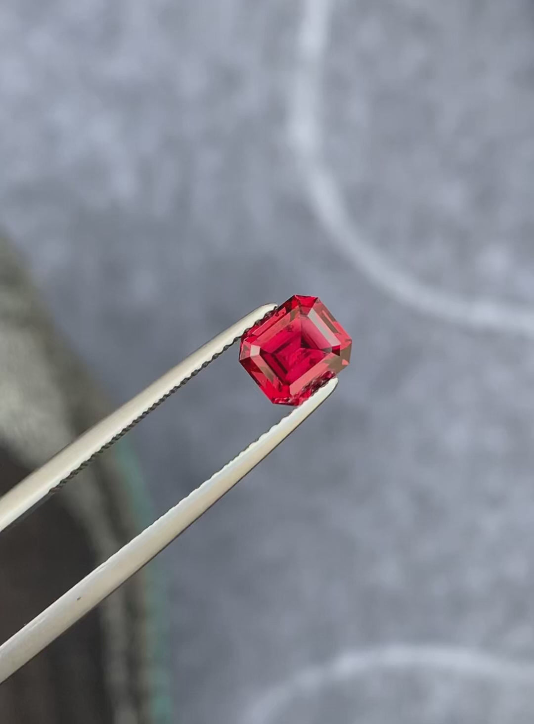 Marvelous Red Umbalite Garnet Gemstone