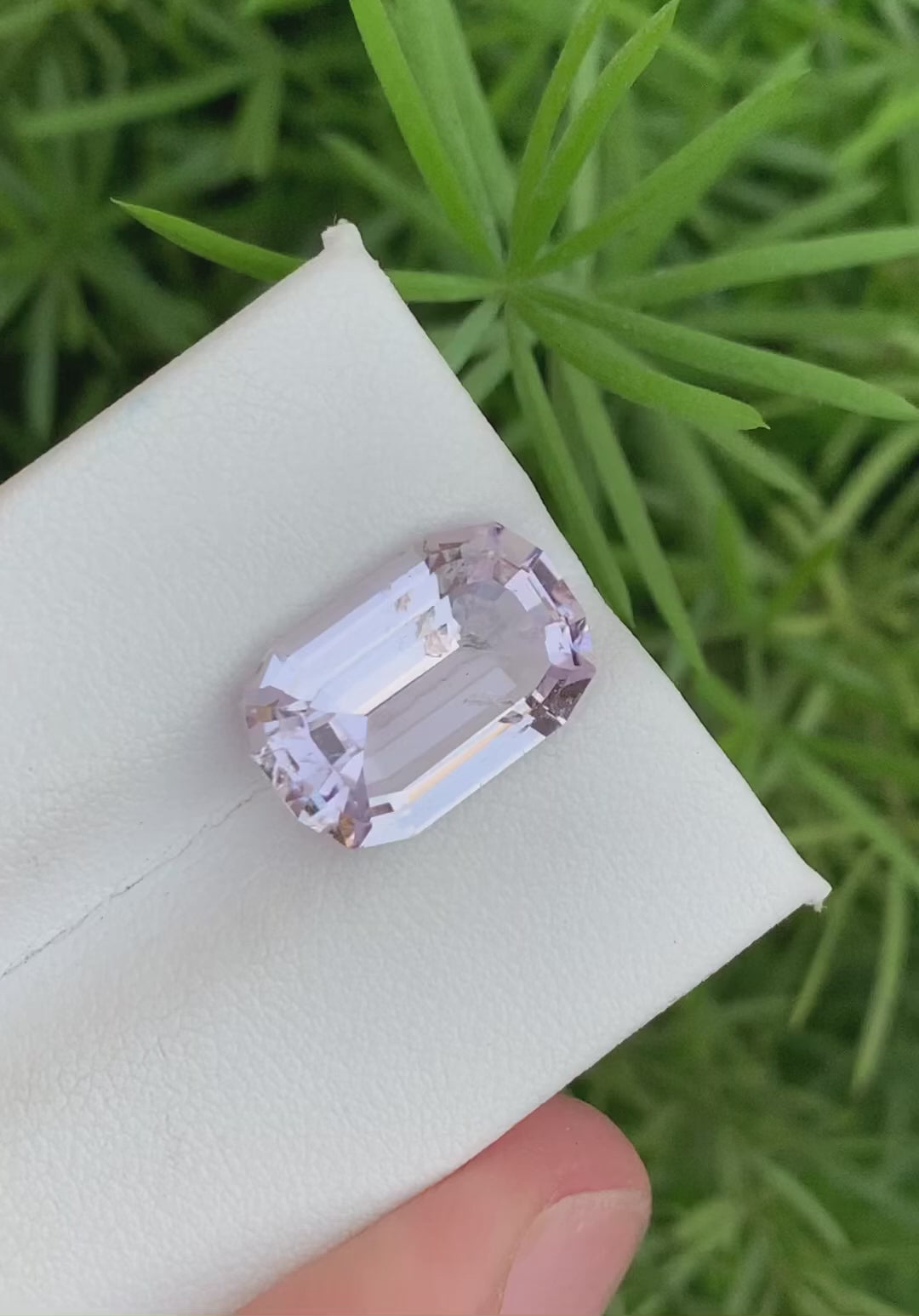 Incredible Baby Pink Loose Kunzite Gemstone