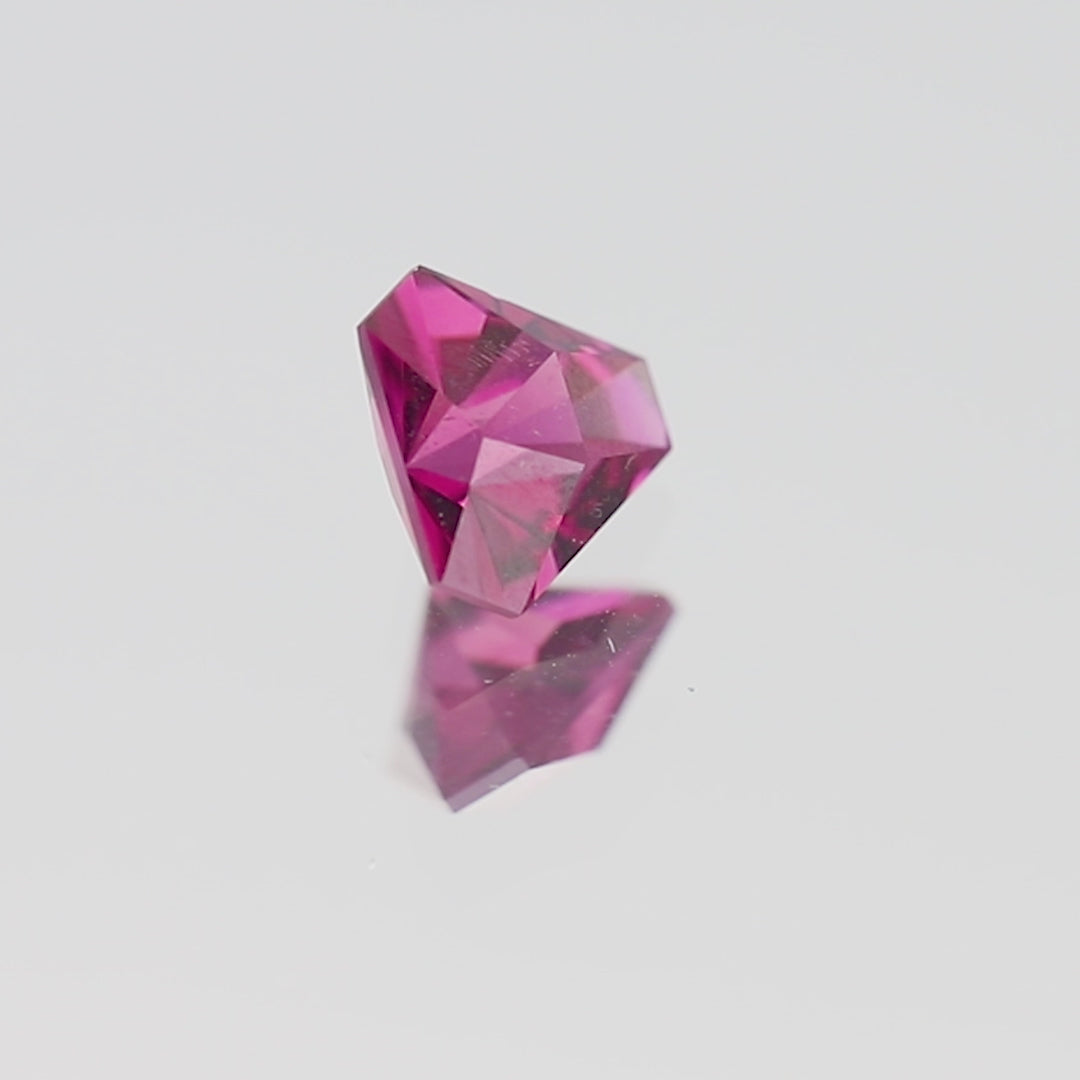 Hot Pink Natural Garnet Stone