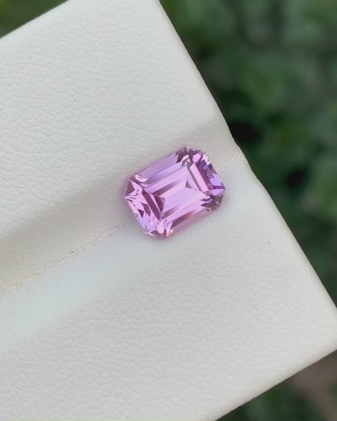 Precious Hot Pink Kunzite Gemstone