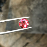 Attractive Ring Size Peach Garnet