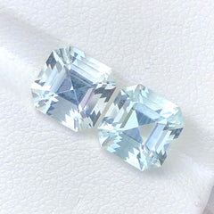 5.1ct Loose Aquamarine Pair