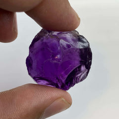 73.90 Carats Big Size Intense Color Facet Rough Amethyst