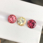 Colorful Tourmaline Trio