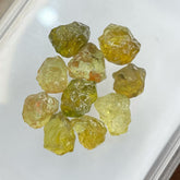 Facet Rough Grossular Garnet Pieces