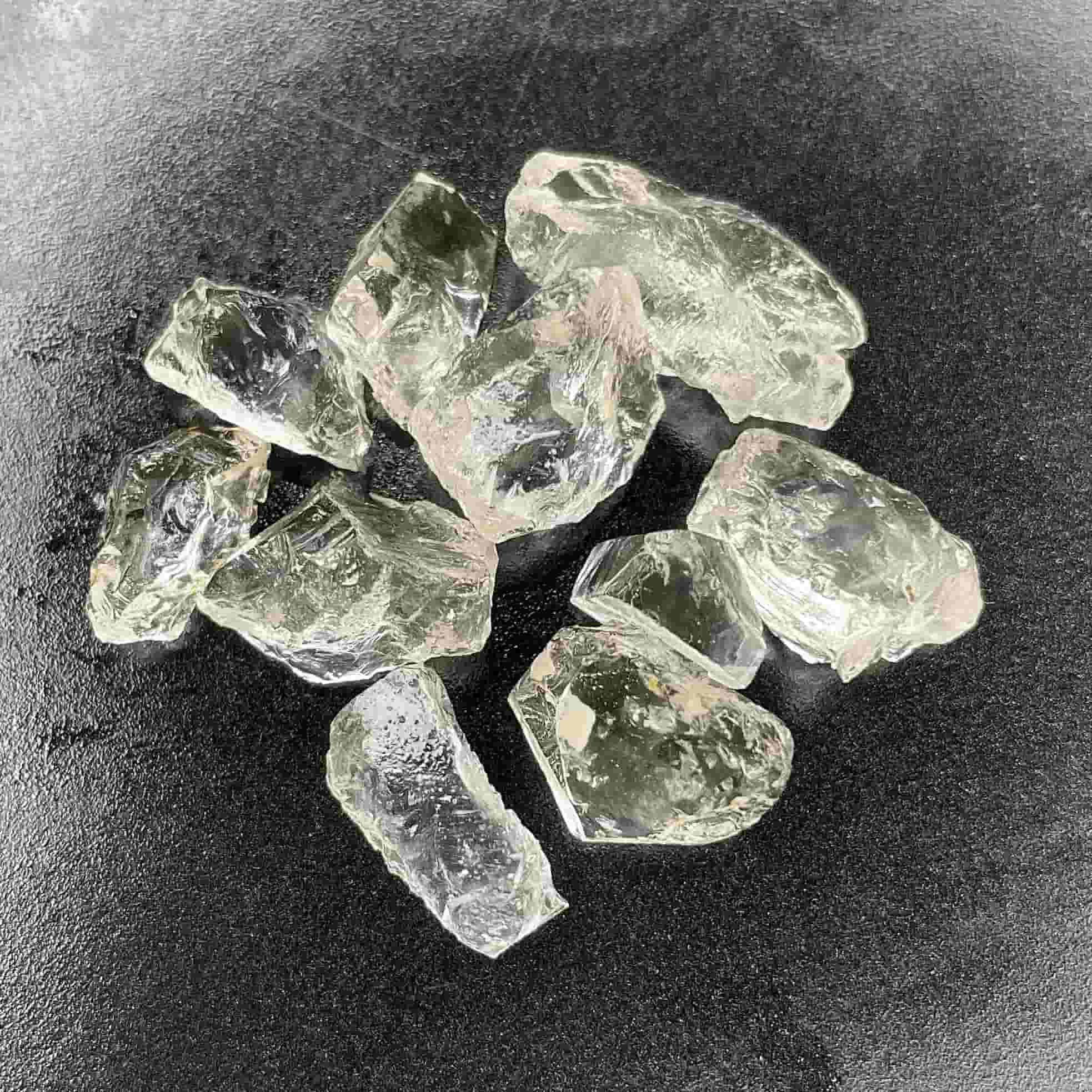 Facet Rough Pollucite Parcel